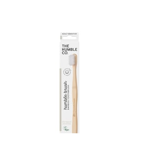 The Humble Co Adult Bamboo Toothbrush Sensitive - White