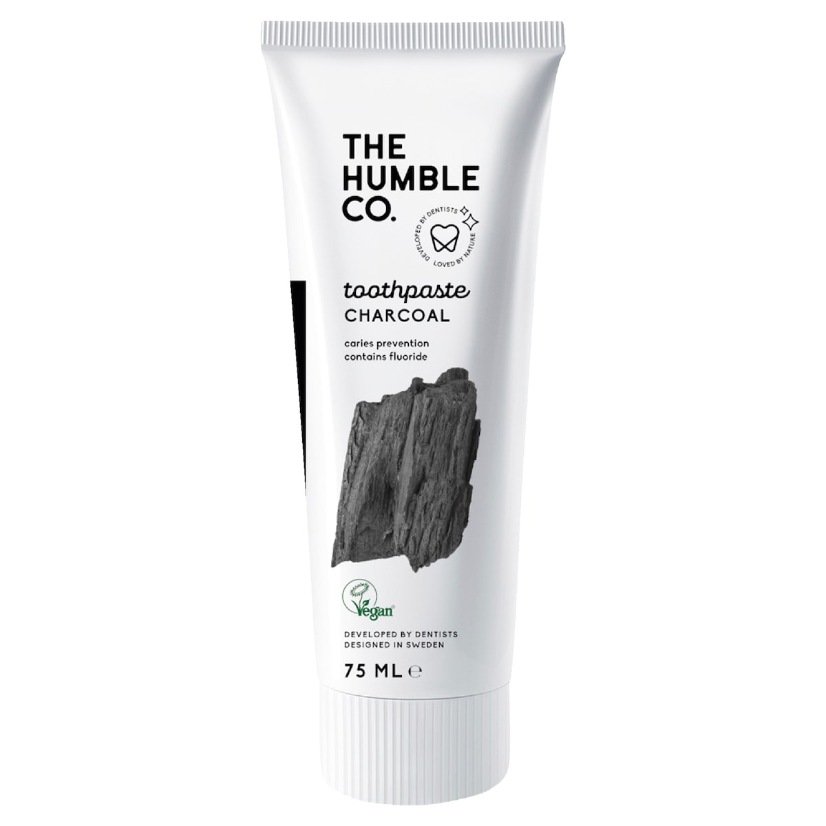 The Humble Co. Natural Toothpaste - Charcoal 75ml
