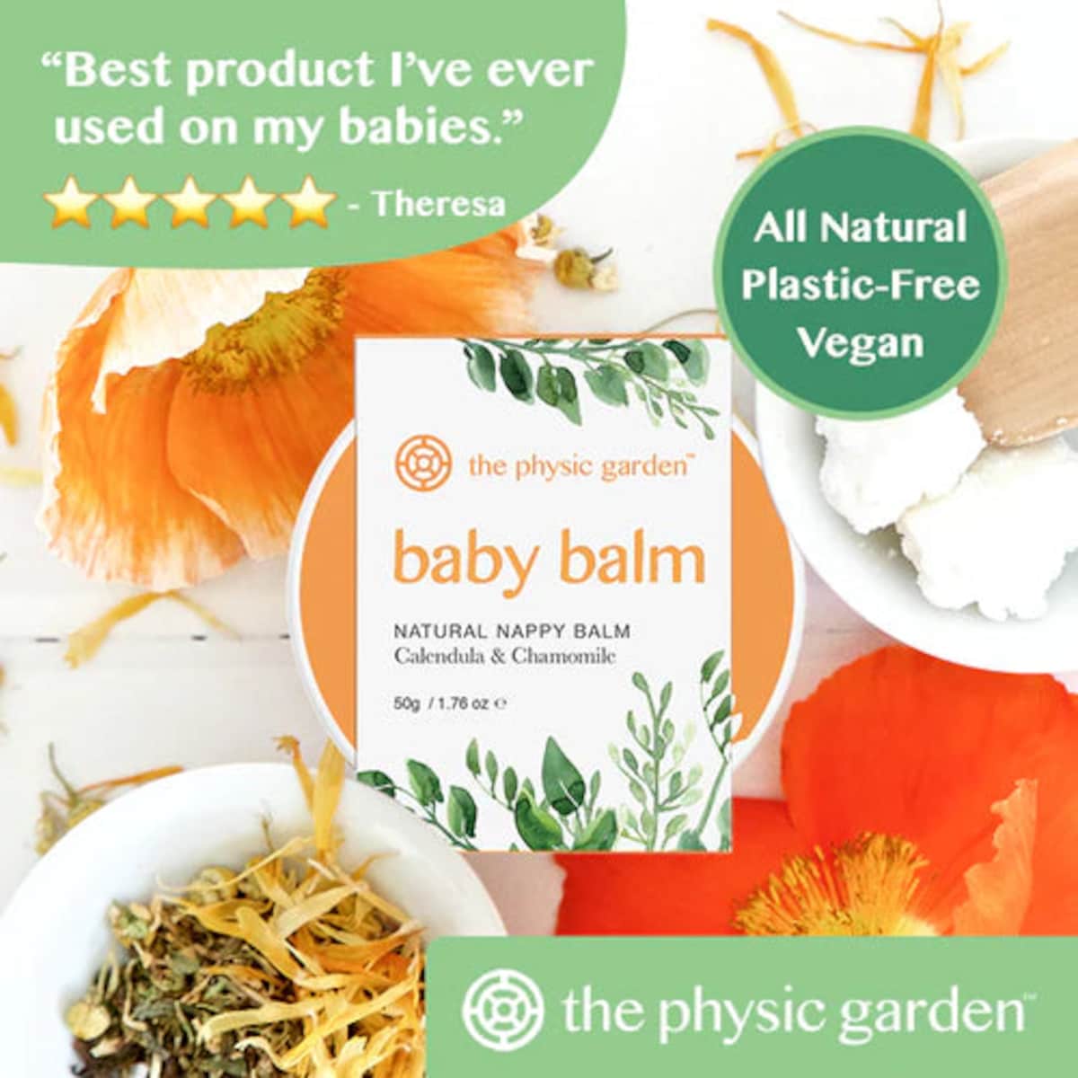 The Physic Garden Baby Balm 25g