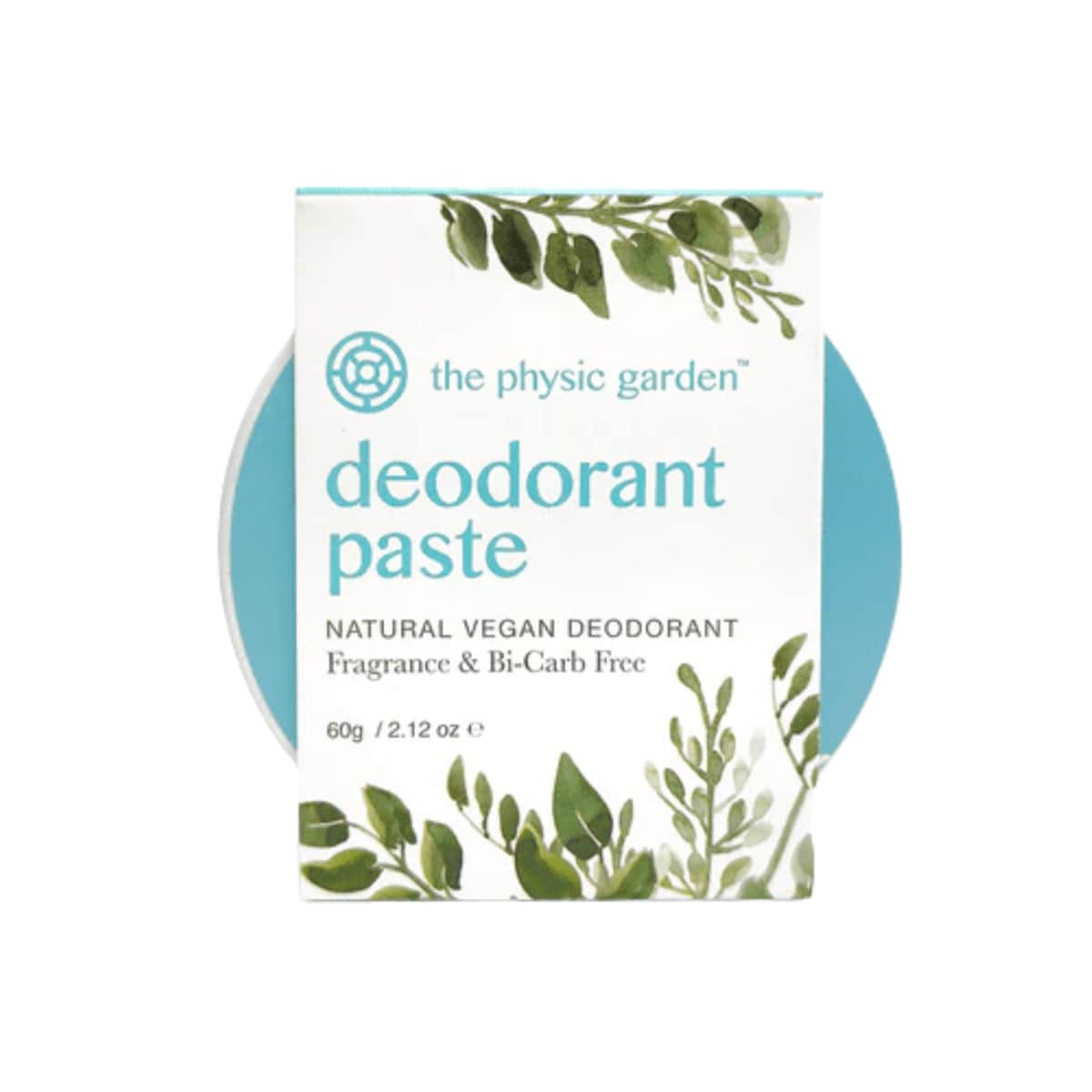 The Physic Garden Deodorant Fragrance Free 60g