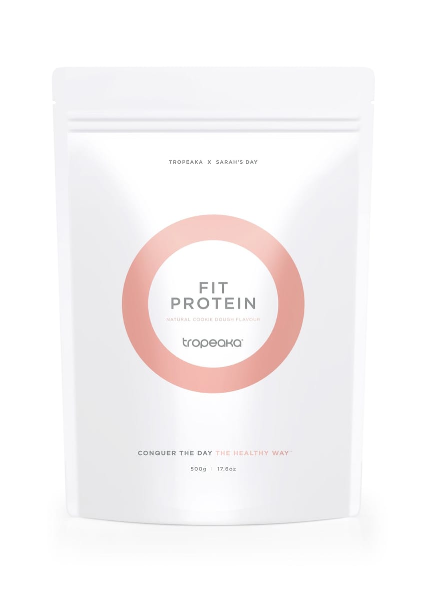 Tropeaka Fit Protein Powder Cookie Dough 500g