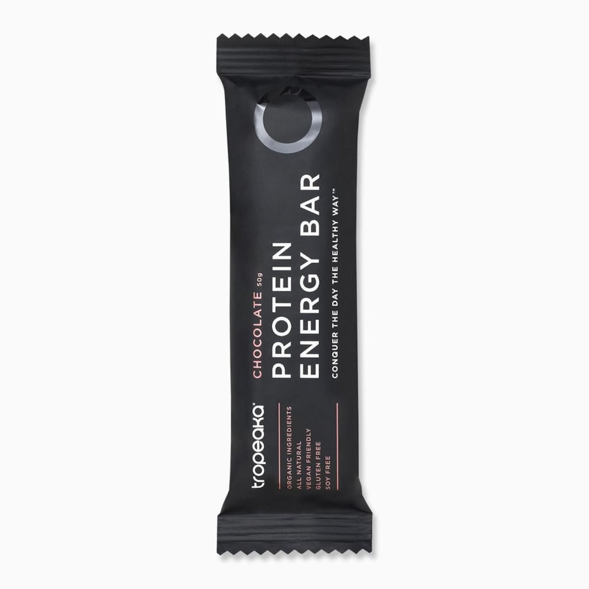 Tropeaka Vegan Protein Energy Bar Chocolate 50g