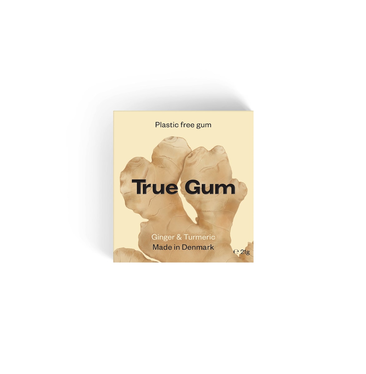 True Gum Ginger & Turmeric Gum 21g