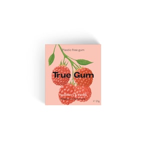 True Gum Raspberry & Vanilla Gum 21g