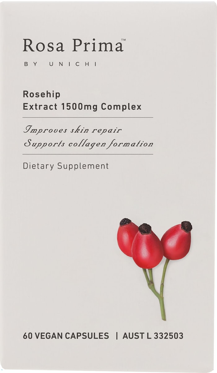 Unichi Rosehip Extract 1500mg Complex 60 capsules