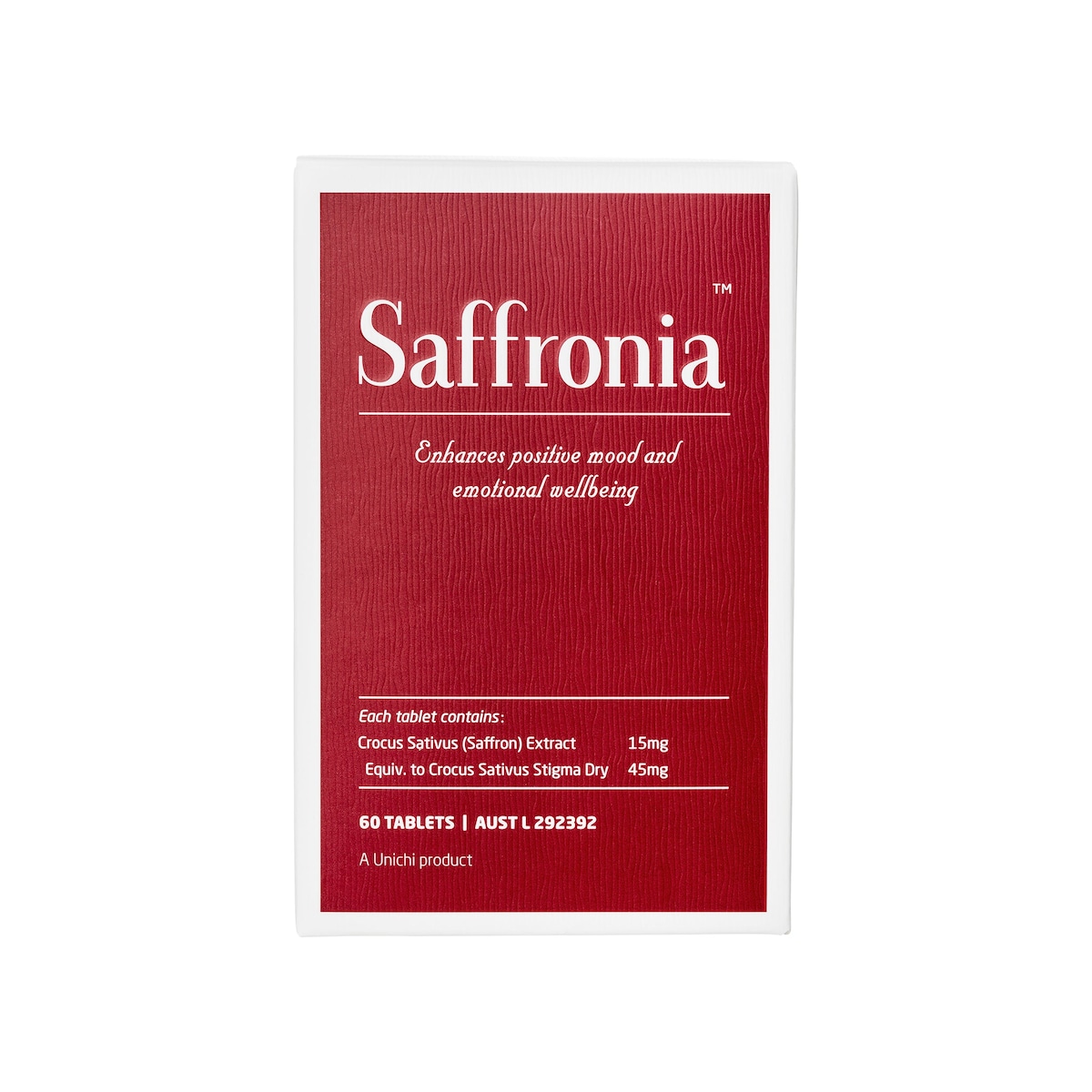 Unichi Saffronia 60 tablets | Healthylife Australia