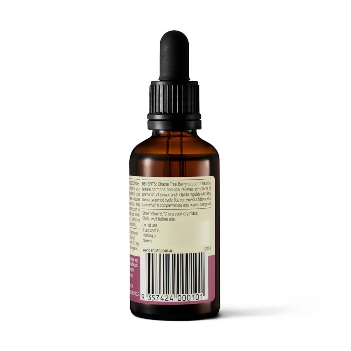 Wanderlust Chaste Tree Berry Drops 50ml | Healthylife Australia