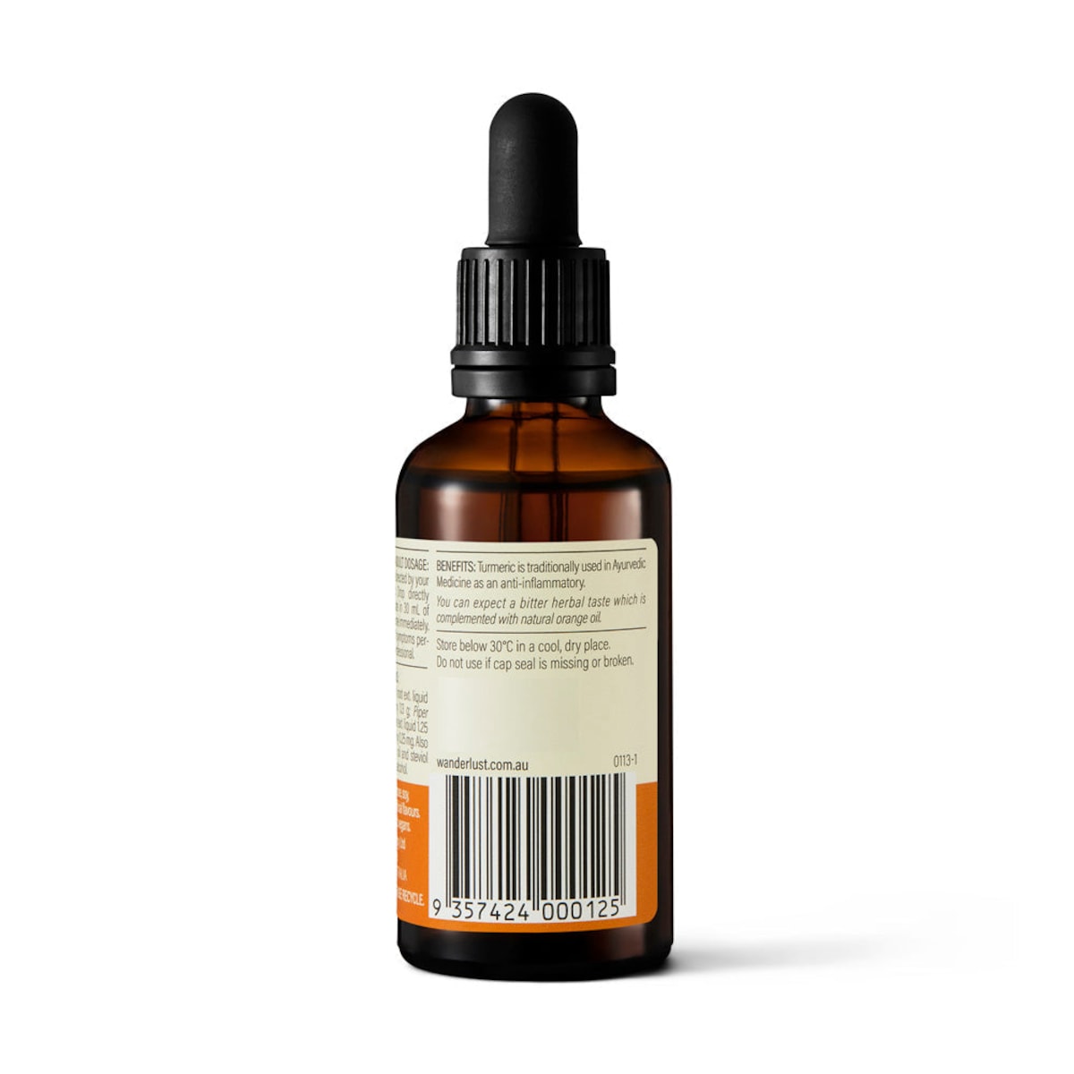 Wanderlust Turmeric Drops 50ml | Healthylife Australia