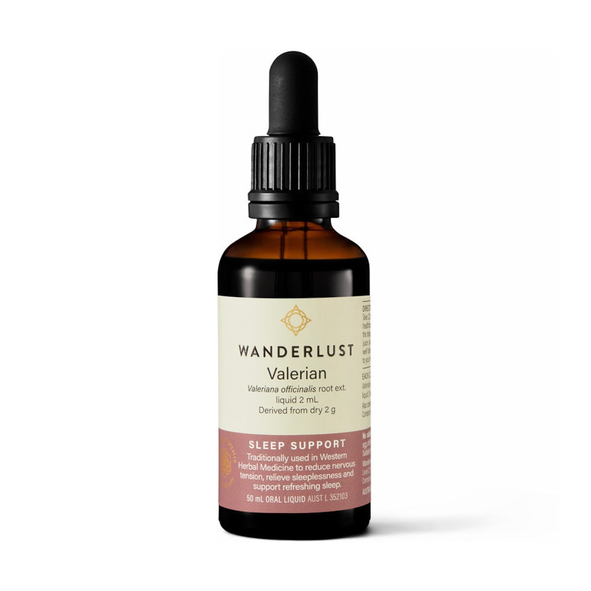 Wanderlust Valerian Drops 50ml | Healthylife Australia