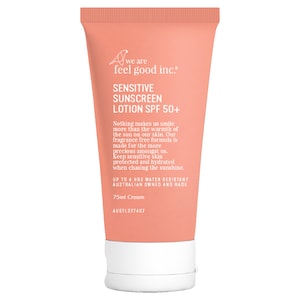 We Are Feel Good Inc Sensitive Sunscreen Lotion SPF50+ 75ml