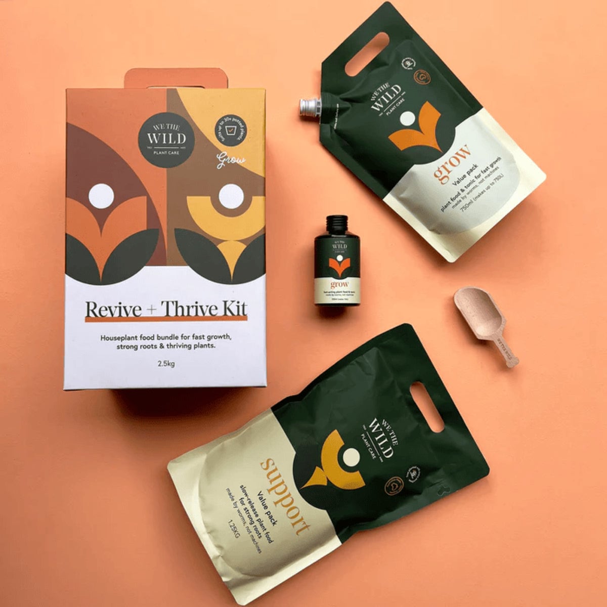 We The Wild Plant Care Revive + Thrive Kit