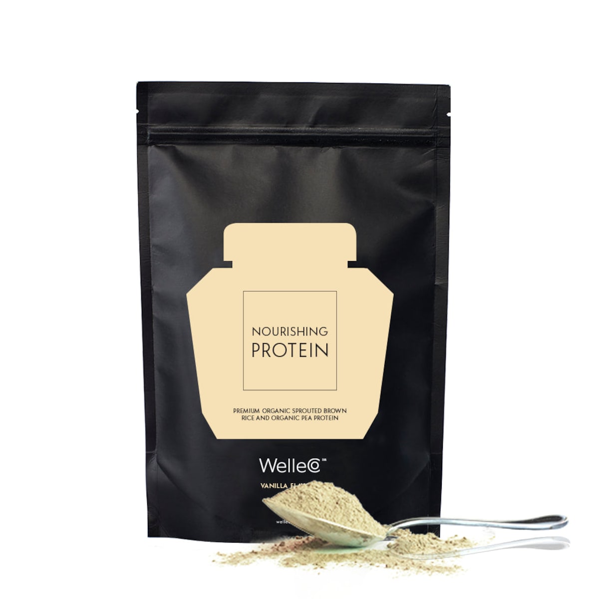 WelleCo Nourishing Protein Refill Vanilla 300g