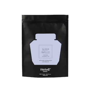 WelleCo Sleep Welle Calming Tea Refill Pouch 50 Tea Bags