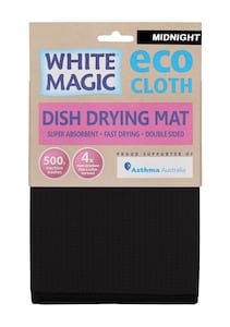 White Magic Drying Mat Midnight 1Pk