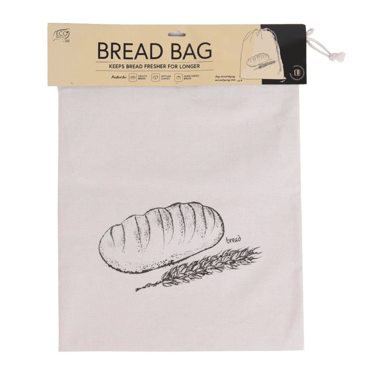 White Magic Eco Basics Bread Bag 1Pk