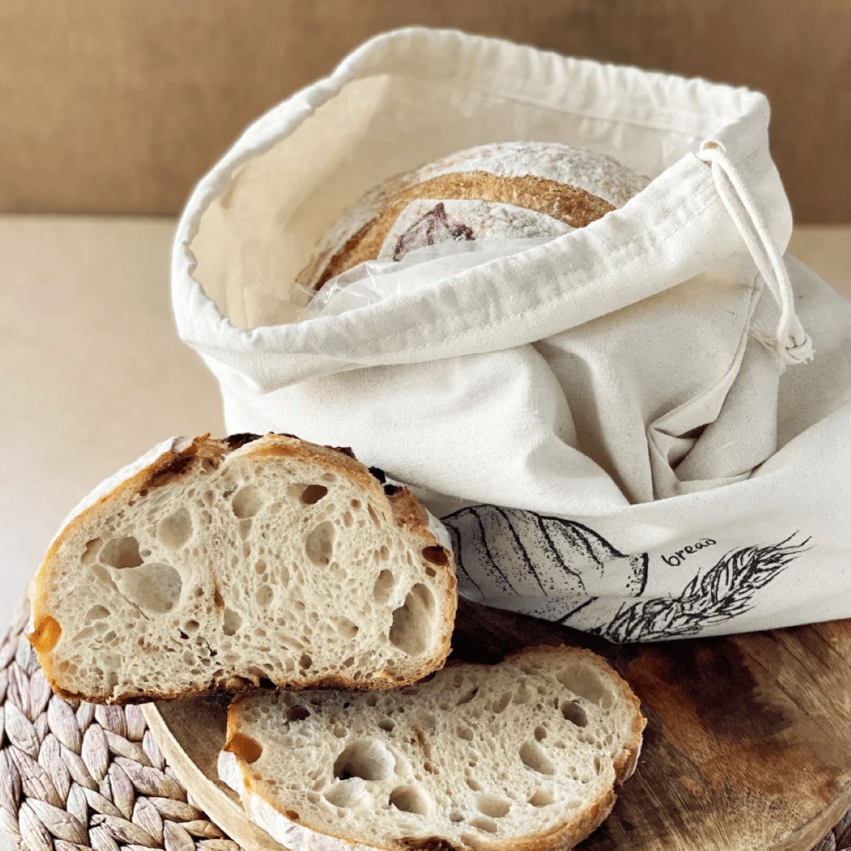 White Magic Eco Basics Bread Bag 1Pk