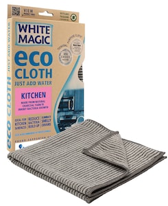 White Magic Eco Cloth Microfibre Kitchen 1 Pack