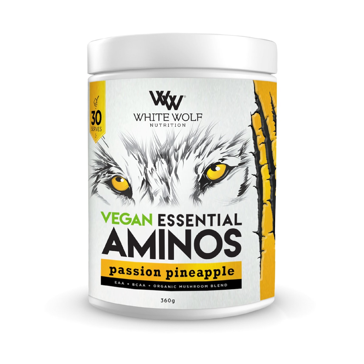 White Wolf Nutrition Aminos Passion Pineapple 360G