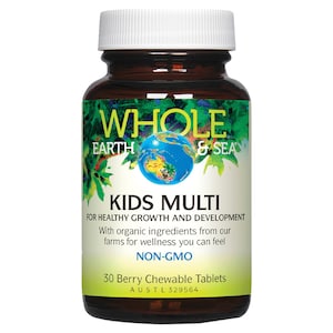 Whole Earth and Sea Kids Multi 30 Chewable Tablets