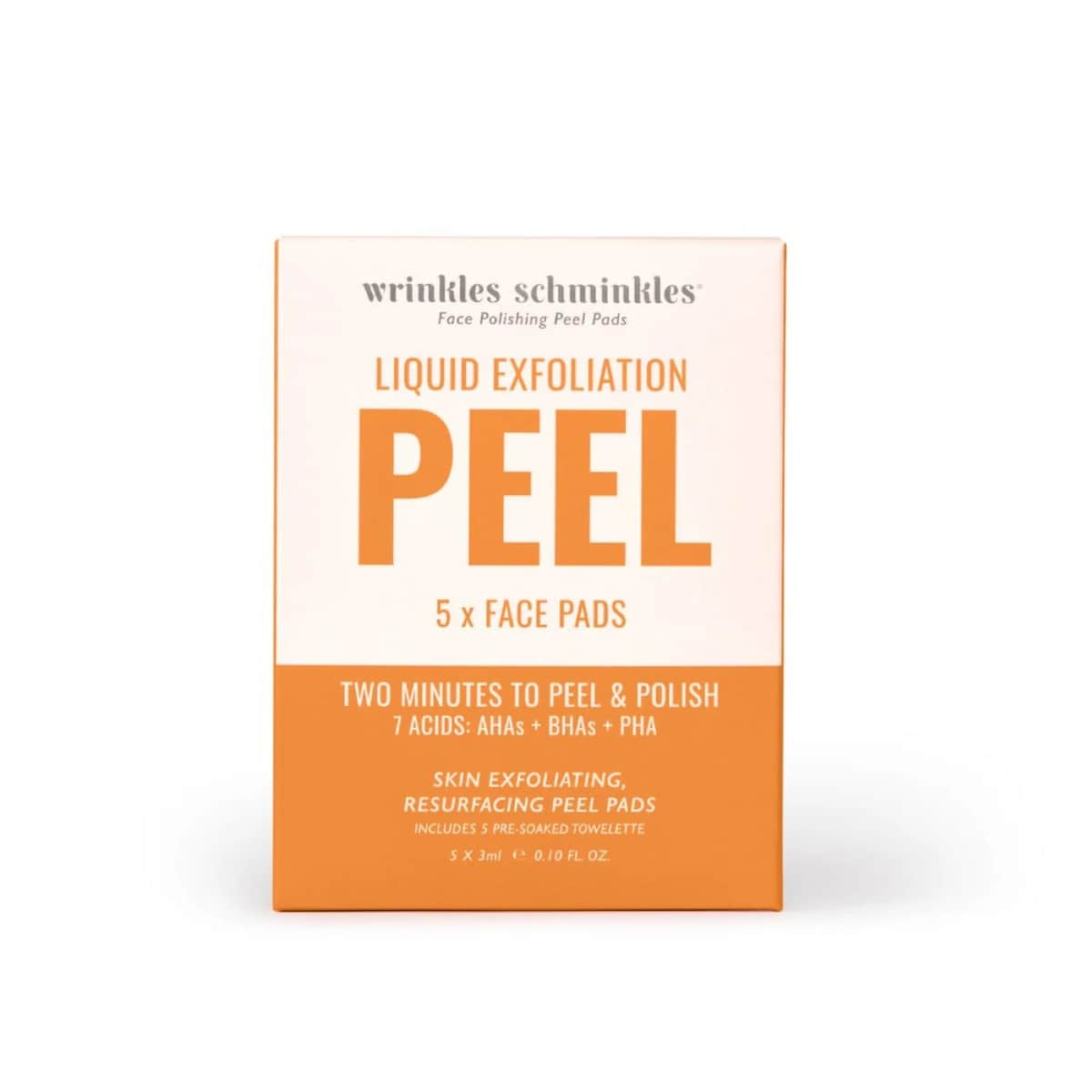 Wrinkles Schminkles Face Polishing Peel Pads - 5 Pack