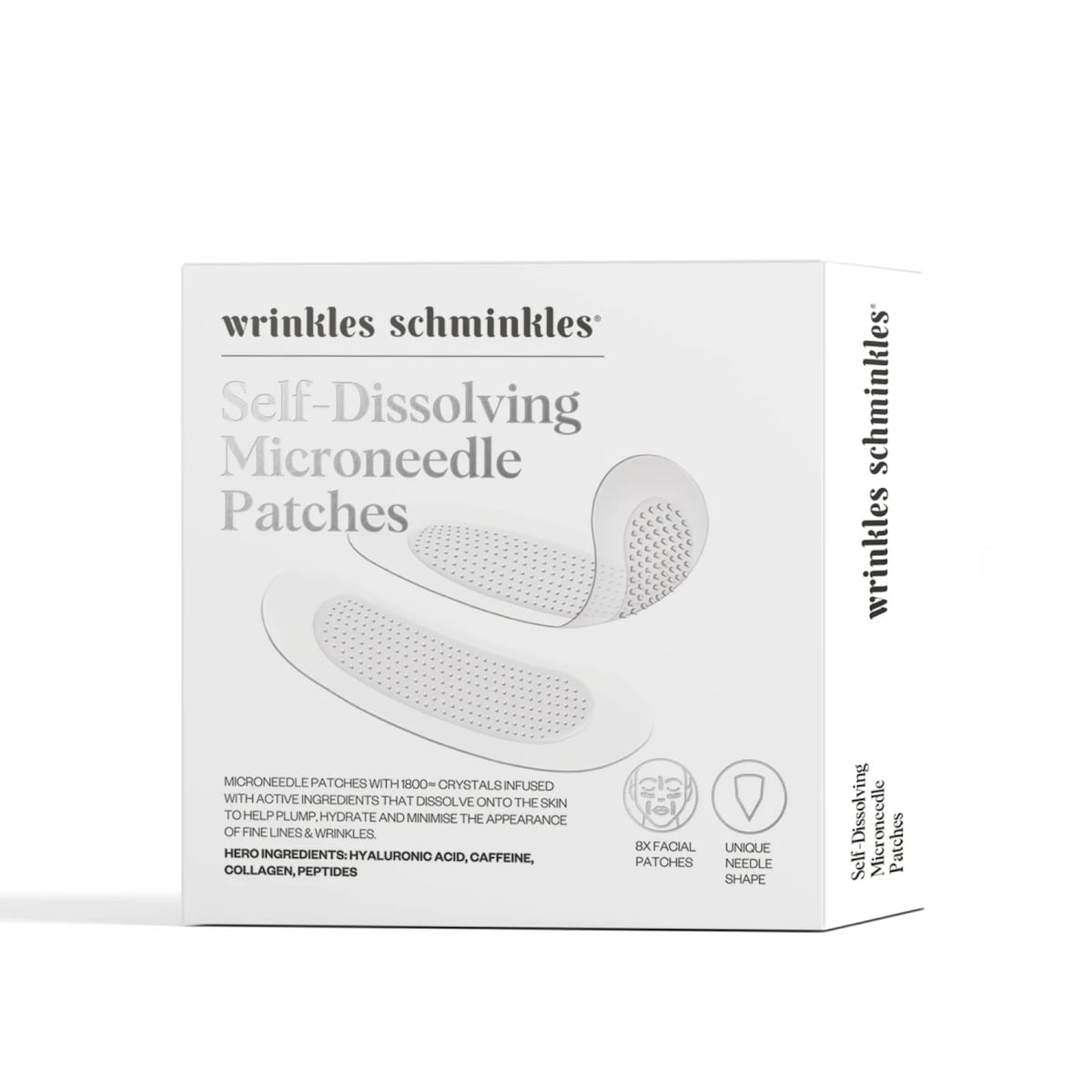 Wrinkles Schminkles Self-Dissolving Microneedle Patches - 4 Pack