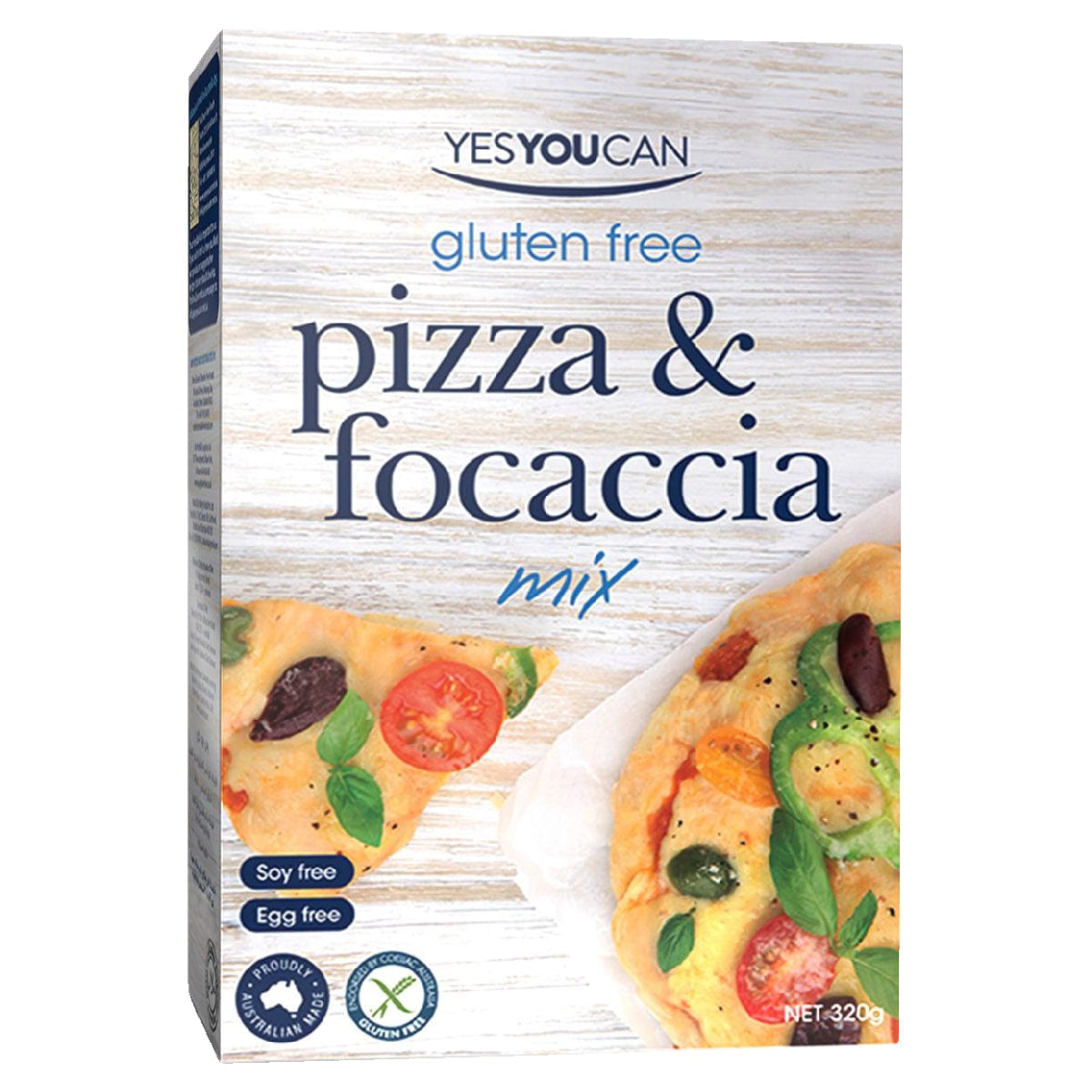 YesYouCan Pizza & Focaccia Mix 320g