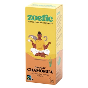 Zoetic Organic Chamomile Tea - 25 Tea Bags