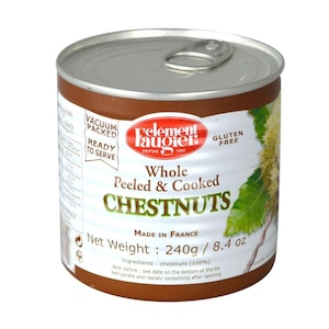 Clement Faugier Whole Peeled & Cooked Chestnuts 240g