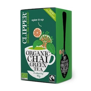 Clipper Organic Chai Green Tea 20 Tea Bags