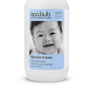 Eco.bub Organics Nju:bie Creme Hair & Scalp Cleanser 225ml