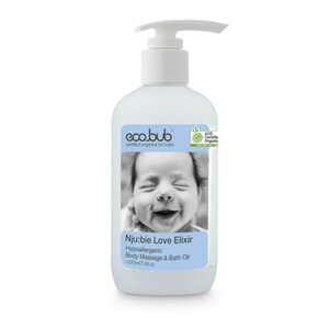 Eco.bub Organics Nju:bie Love Elixir Body Massage Oil 225ml