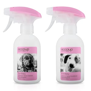 Eco.pup Organics Fur Baby Spray Shampoo & Leave-in Spray Conditioner Bundle