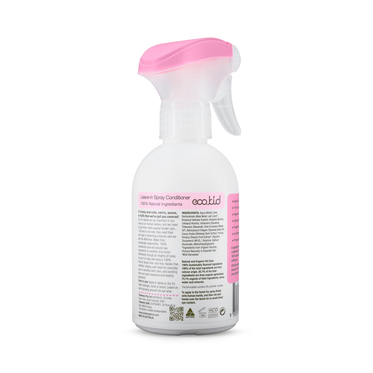 Eco.pup Organics Fur Baby Leave-in Spray Conditioner 225ml