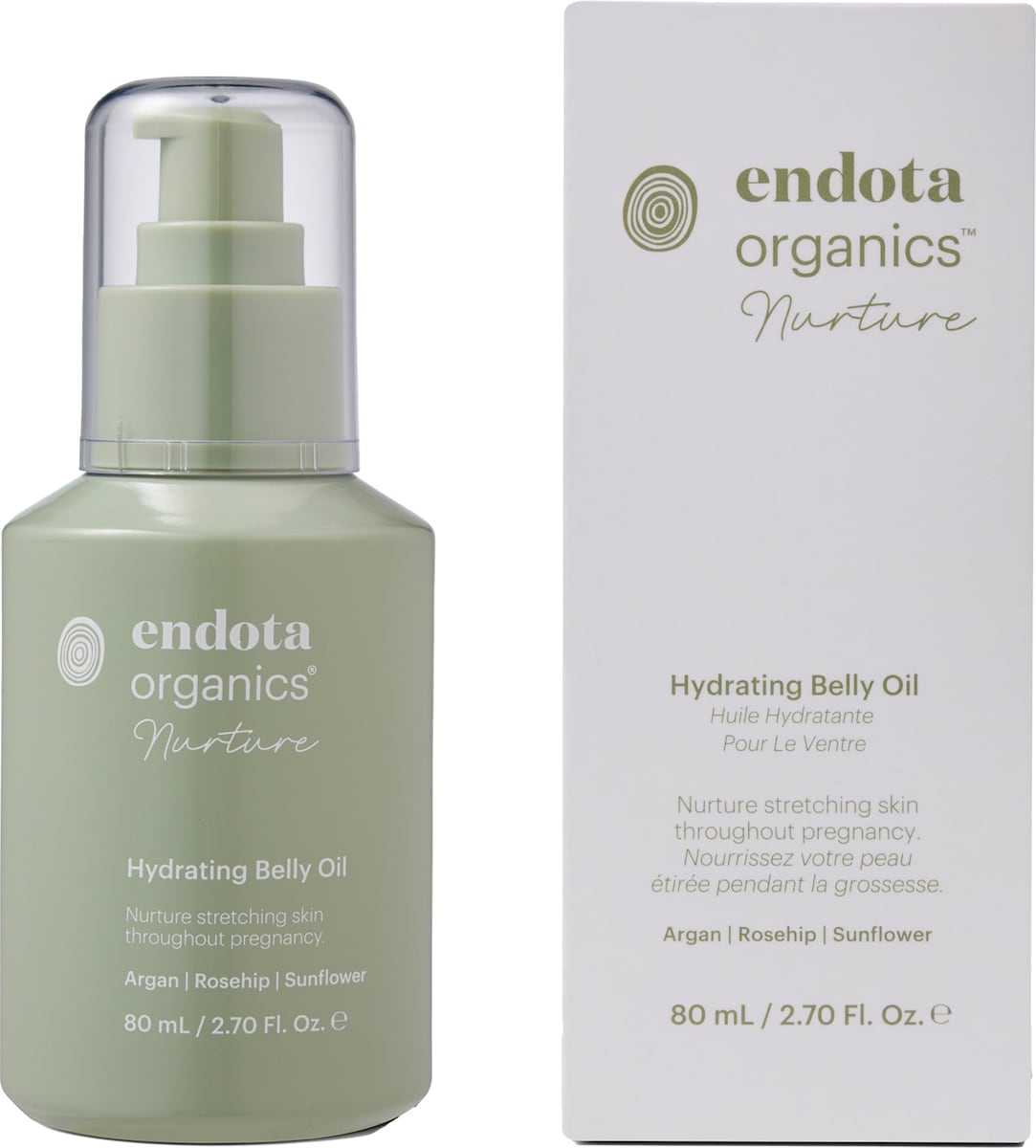 Endota Hydrating Belly Oil 80ml