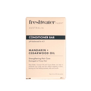 Freshwater Farm Mandarin + Cedarwood Conditioner Bar 70g