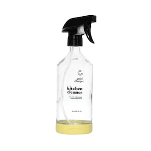 Good Change Store Glass Bottle with Spray Trigger Kitchen Cleaner 500ml