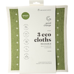 Good Change Store Eco Cloth Medium 3 Pack