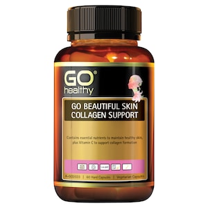 GO Healthy Beautiful Skin Collagen Support 60 Vegi Capsules