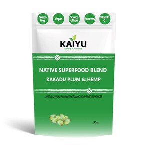 Kaiyu Superfoods Native Superfood Blend Kakadu Plum and Hemp 90g