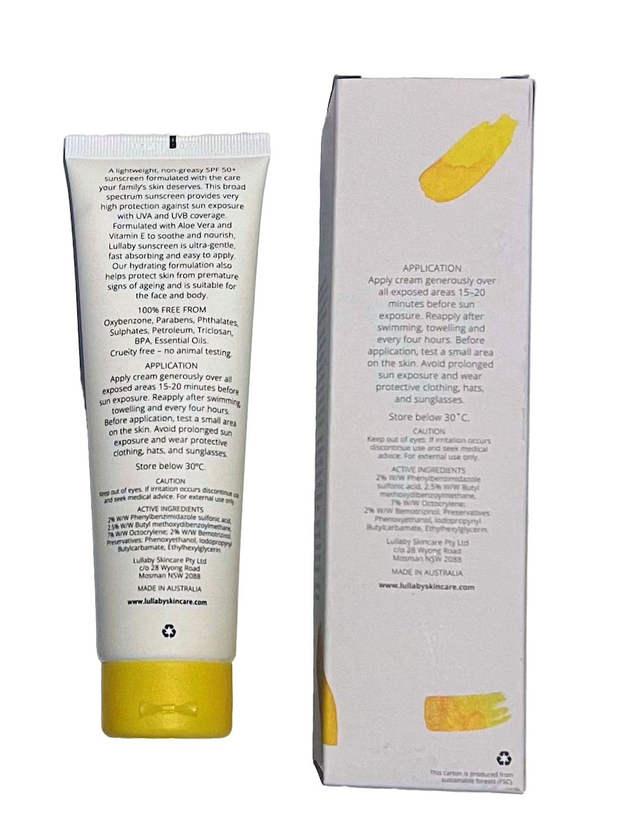 Lullaby Skincare Essential Summer Duo Set Sunscreen & Lotion