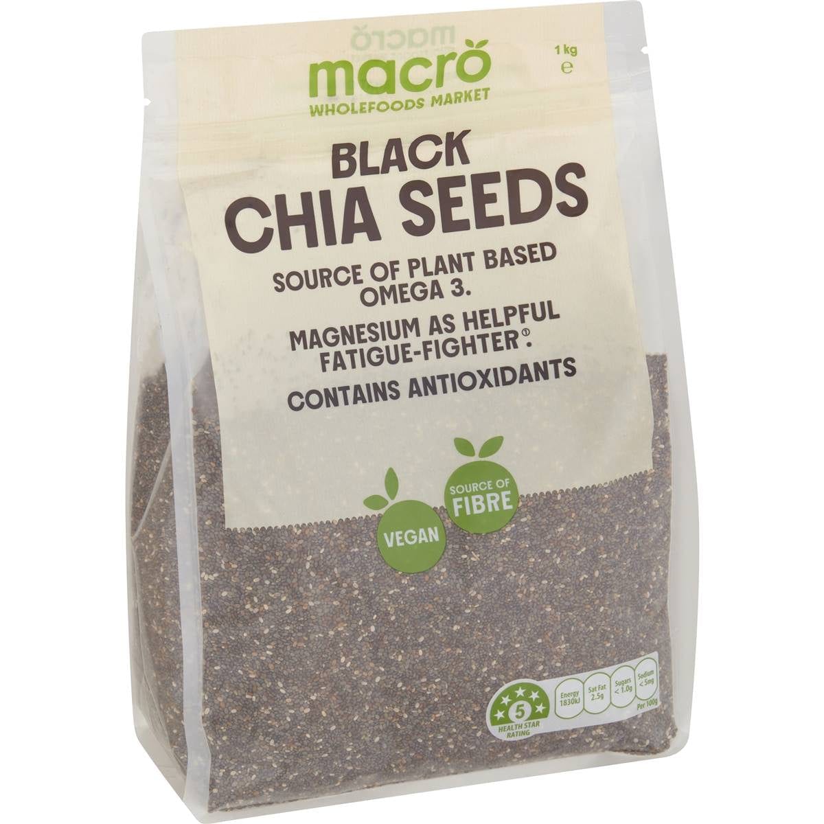 Seeds Black Chia Seeds (1x25LB ) main image 1