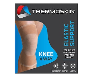 Thermoskin 4-Way Elastic Support Knee Sleeve L