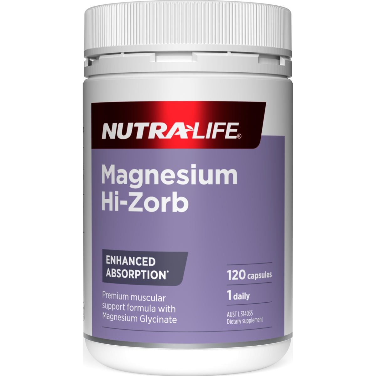 Nutra-Life Magnesium Hi-Zorb 120 Capsules Australia