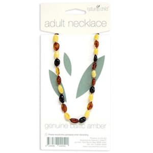Nature's Child Amber Adult Necklace Mixed