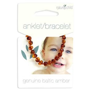 Nature's Child Amber Anklet/ Bracelet