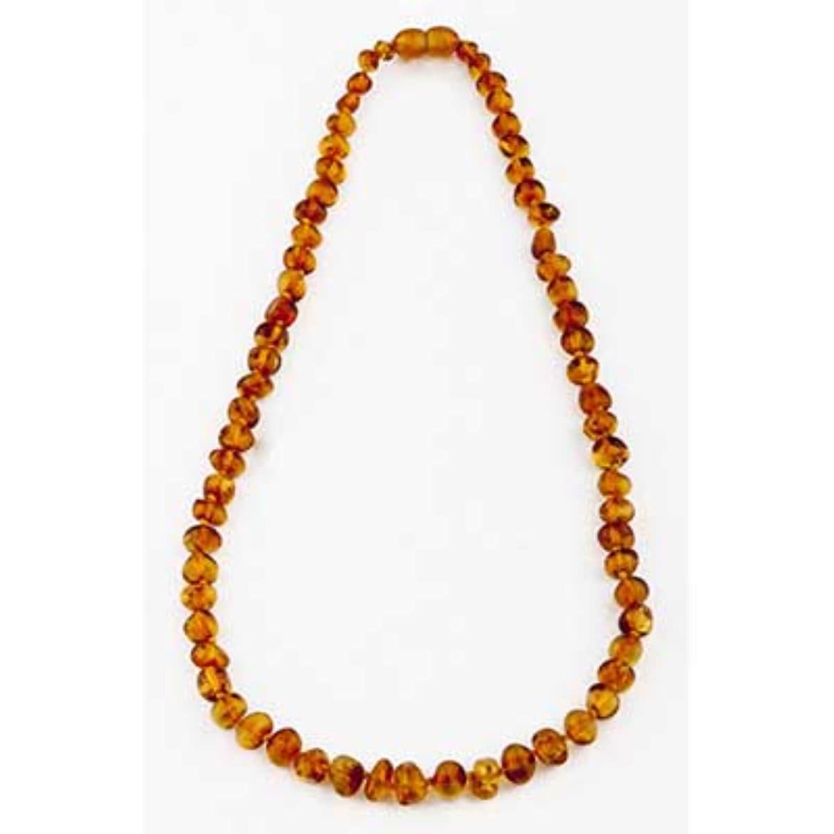 Nature's Child Amber Baby Necklace Cognac