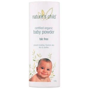 Nature's Child Organic Baby Powder Talc Free 100g