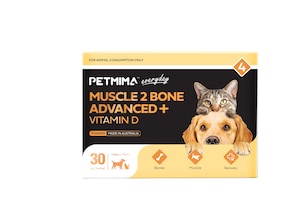 Petmima Muscle 2Bone Advanced + Vitamin D Sachets 30 x 2g