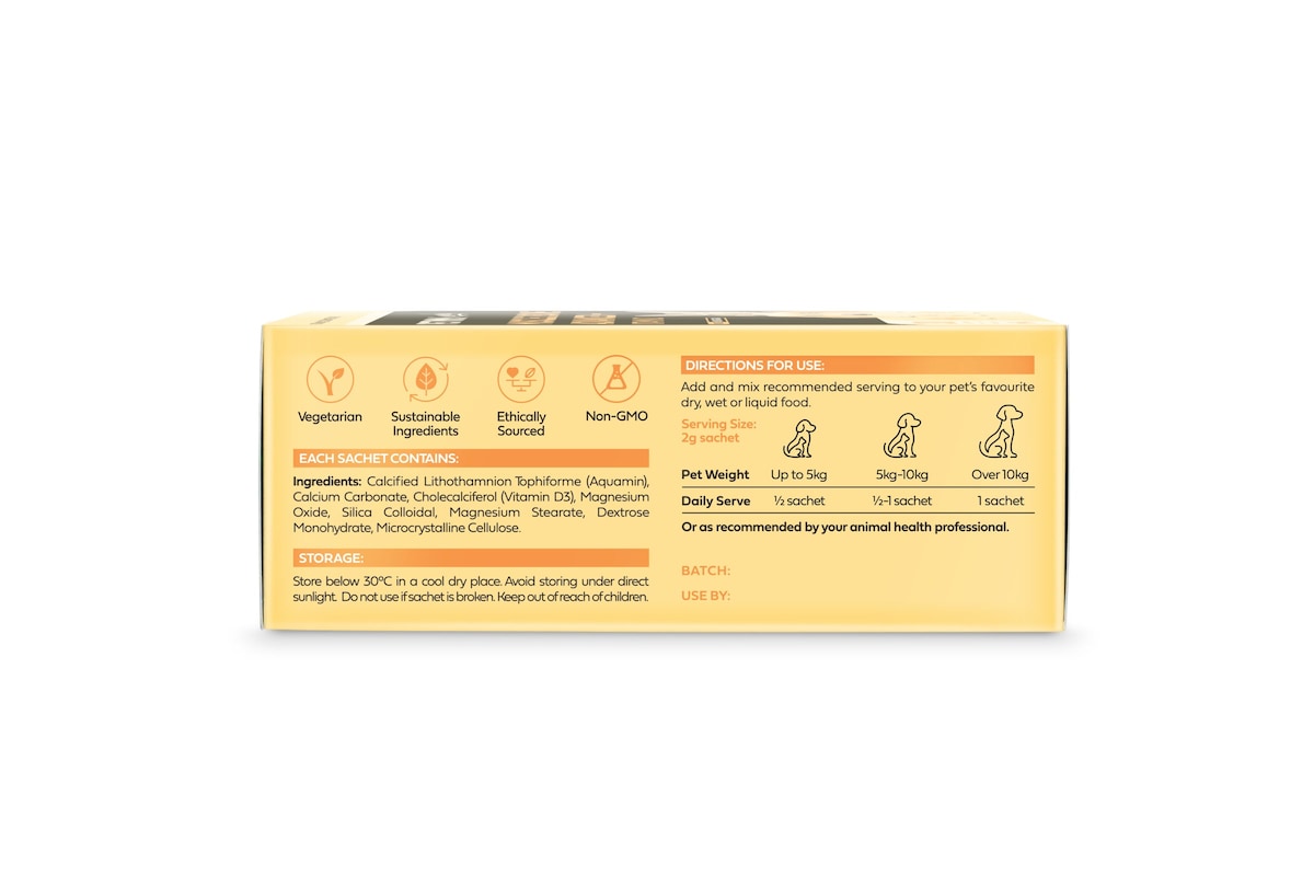 Petmima Muscle 2Bone Advanced + Vitamin D Sachets 30 x 2g