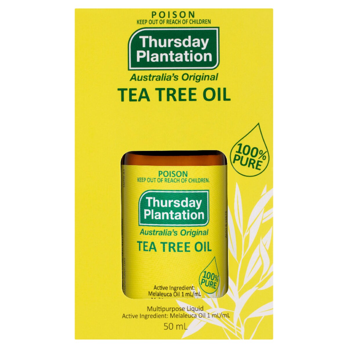 Thursday Plantation 100% Pure Tea Tree Oil 50ml